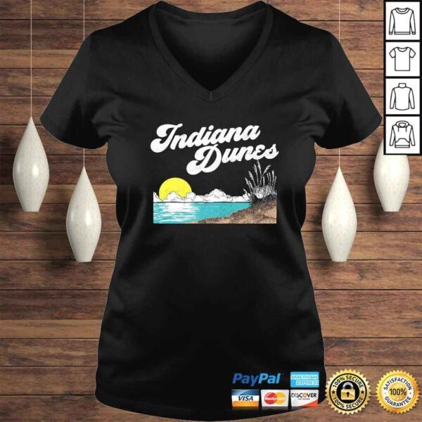 Indiana Dunes National Park Retro Vintage 80's TShirt Gift - Image 2