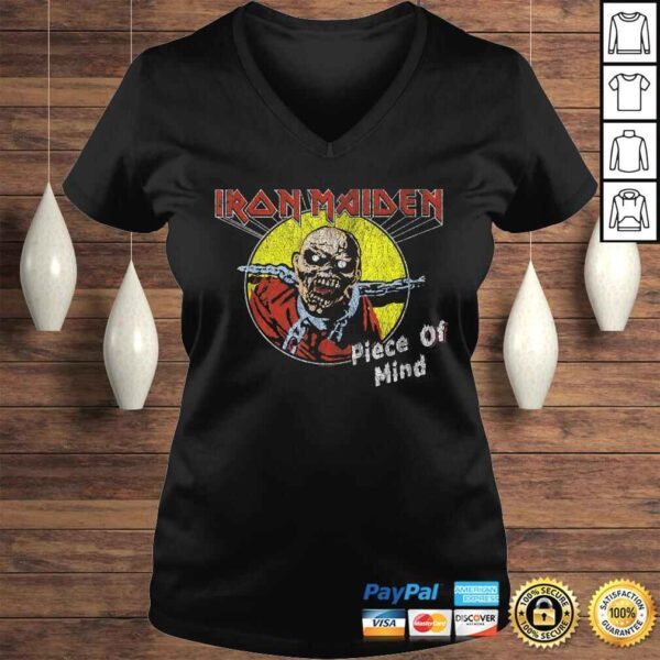 Iron Maiden Vintage Piece of Mind TShirt Gift - Image 2