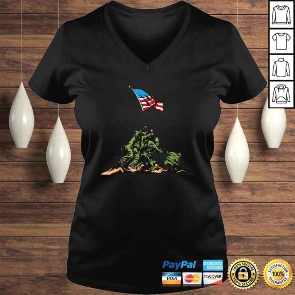 Iwo Jima Flag Raising Shirt - Image 2