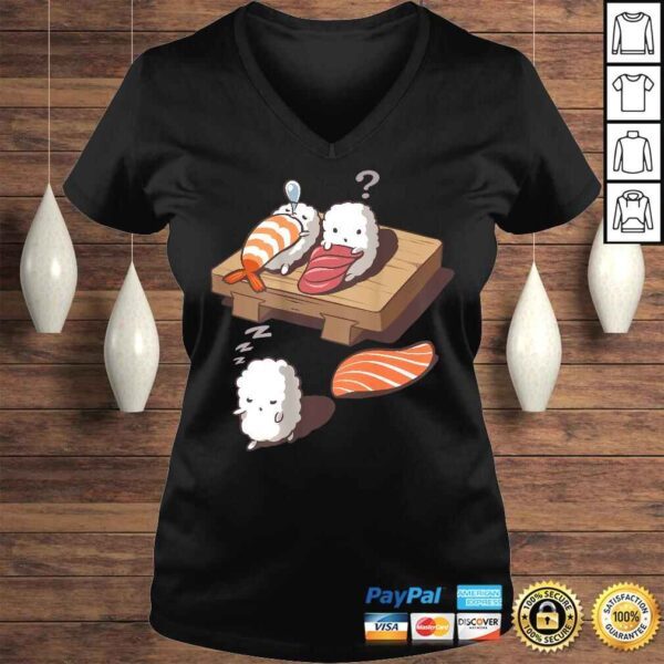 Japanese Nigiri Sushi Sleepwalking Gift TShirt - Image 2