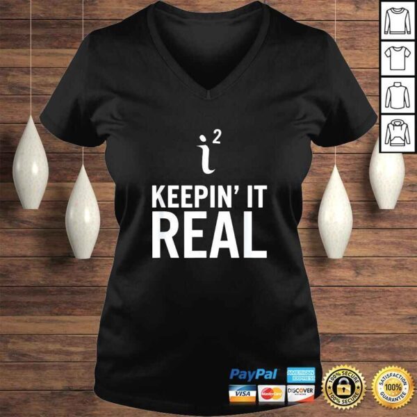 Keepin' It Real Funny Math Tee T-Shirt - Image 2