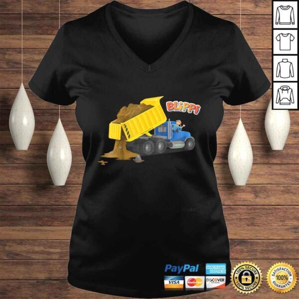 Kids Blippi Dump Truck Shirt for Children - Image 2