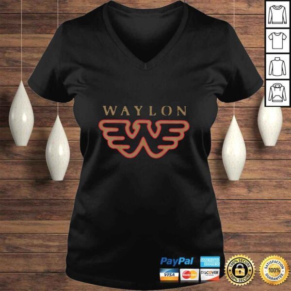 Kids Waylon Jennings - Flying W Kids- Official Merchandise T-shirt - Image 2