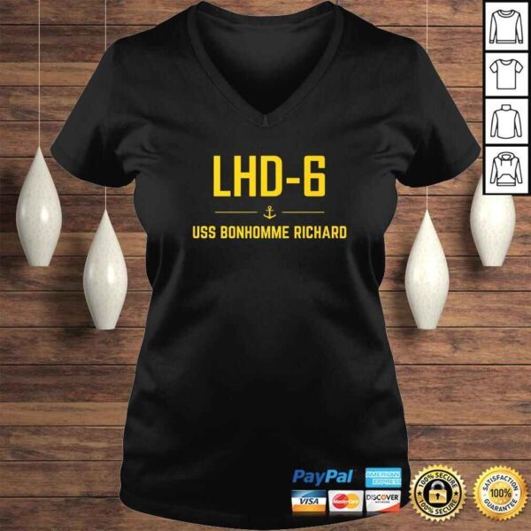 LHD-6 USS Bonhomme Richard Shirt - Image 2