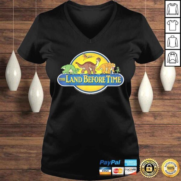 Land Before Time Retro Logo TShirt - Image 2