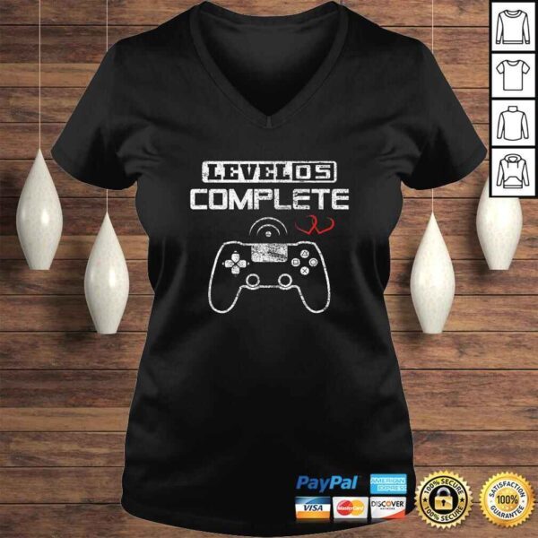 Level 5 Complete 5th Wedding Anniversary Gift for Him Her T-shirt - Image 2