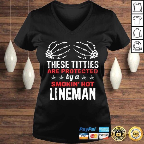 Line Wives Shirt Lineman Wife TShirt - Image 2