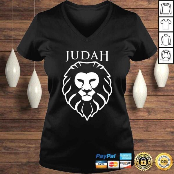 Lion of Judah Shirt, Hebrew Israelite TShirt - Image 2