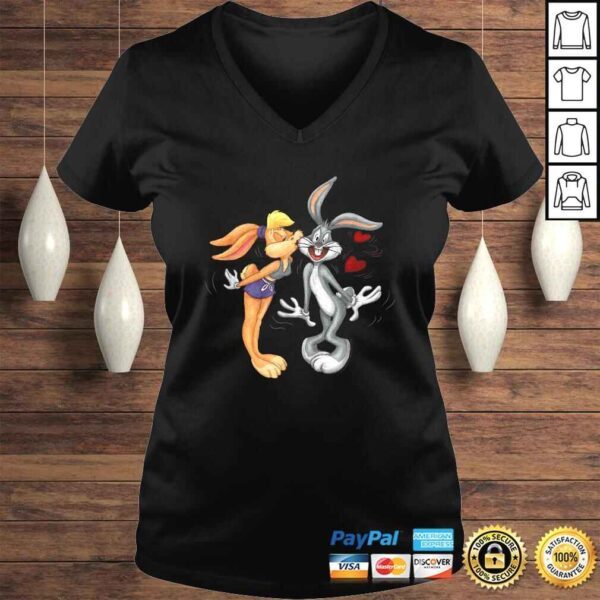 Looney Tunes Bugs and Lola Kiss Valentine's Day Shirt - Image 2