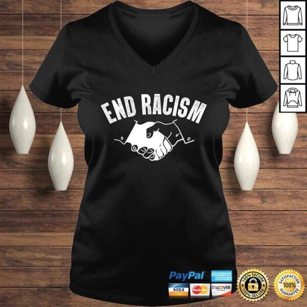 Lovely End Racism Shirt Peace - Against Racism - Refugee - Image 2