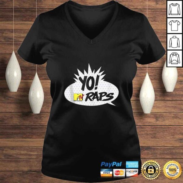 MTV YO! MTV Raps Comic Book Talk Bubble Shirt - Image 2