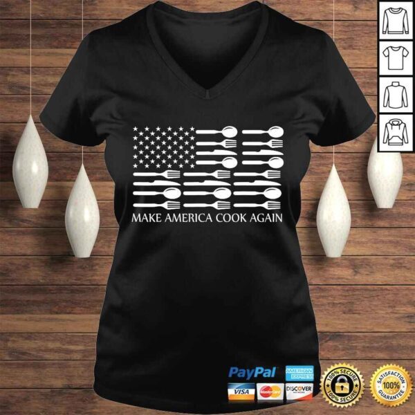 Make America Cook Again Cooking Chef Shirt - Image 2