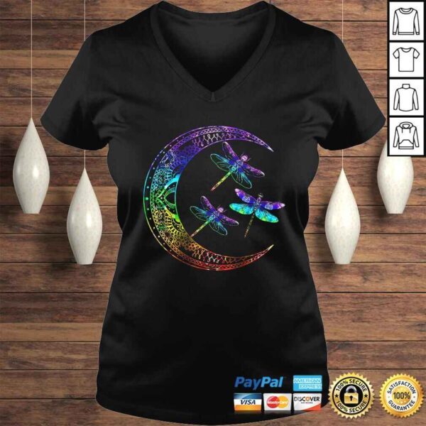 Mandala Dragonfly Chakra Dragonflies TShirt - Image 2