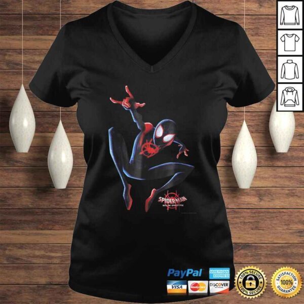 Marvel Spider-Man Spiderverse Miles Morales Graphic Shirt - Image 2