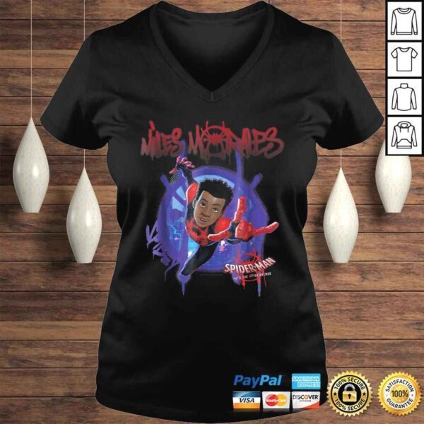 Marvel Spider-Man Spiderverse Miles Morales SplaTee Shirt - Image 2