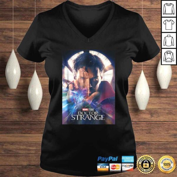 Marvel Studios Doctor Strange Movie Poster Graphic Shirt - Image 2