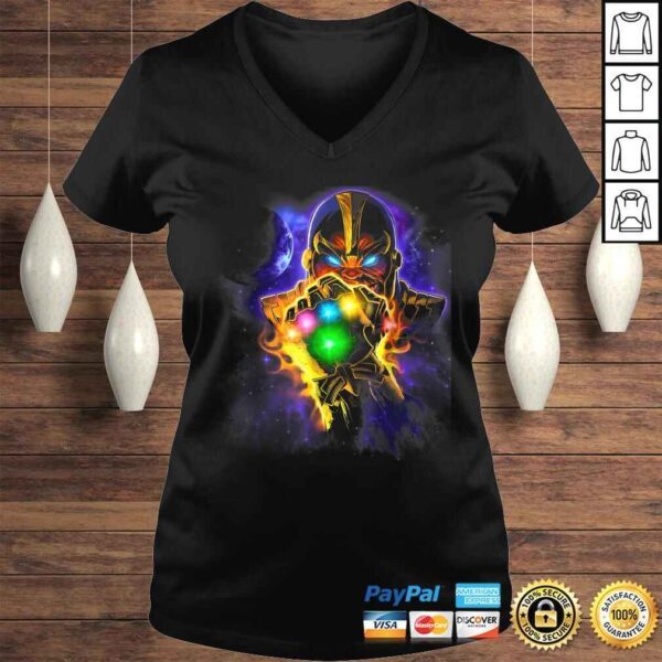 Marvel Thanos Powerful Glowing Infinity GauntleTShirt - Image 2