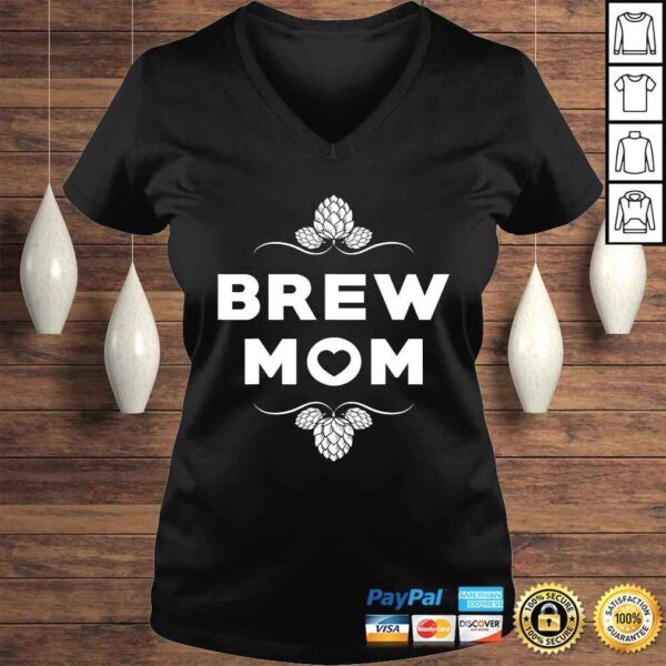 Matching Craft Brew Mom or Expecting Mothers Womens TShirt - Image 2