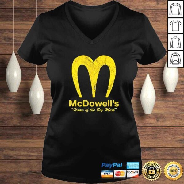 McDowell's Is Coming To America Funny Tee T-Shirt - Image 2