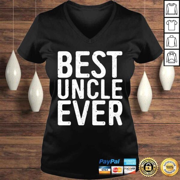 Mens Best Uncle Ever T-shirt - Image 2