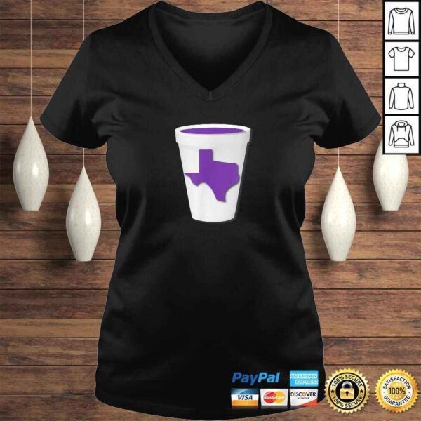 Mens Texas Lean Screw Styrofoam Cup T-shirt - Image 2