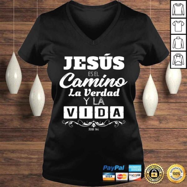 Mensajes Biblicos Espanol para Cristianos Camisetas Spanish Shirt - Image 2