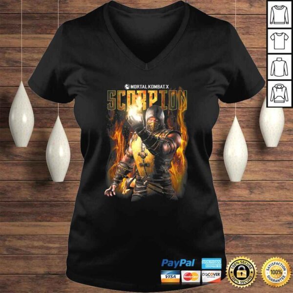 Mortal Kombat X Scorpion TShirt - Image 2