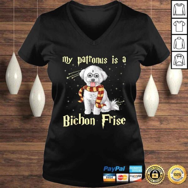 My Patronus Is A bichon frise Shirt for Dog Lovers Shirt - Image 2