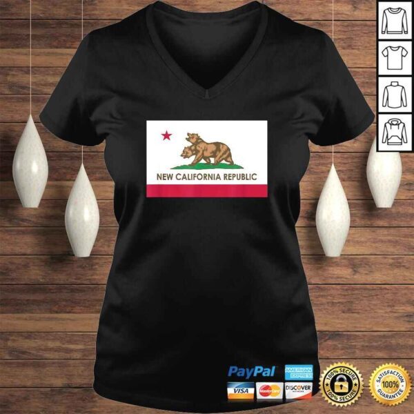 New California Republic - NCR Flag TShirt - Image 2