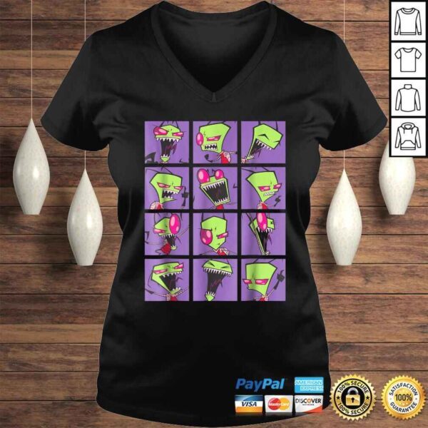 Nickelodeon Invader Zim Freak Out Collage Gift TShirt - Image 2