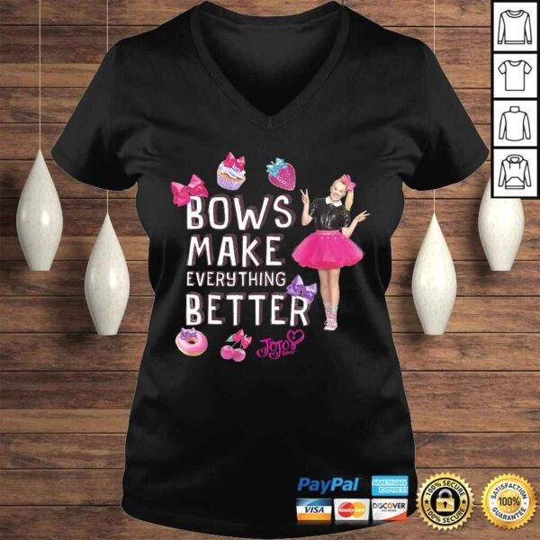 Nickelodeon JoJo Siwa Bows Make It Better Tee Shirt - Image 2