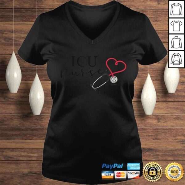 Nurse Gifts For Women Shirt ICU Funny Shirt Long Sleeve - Image 2