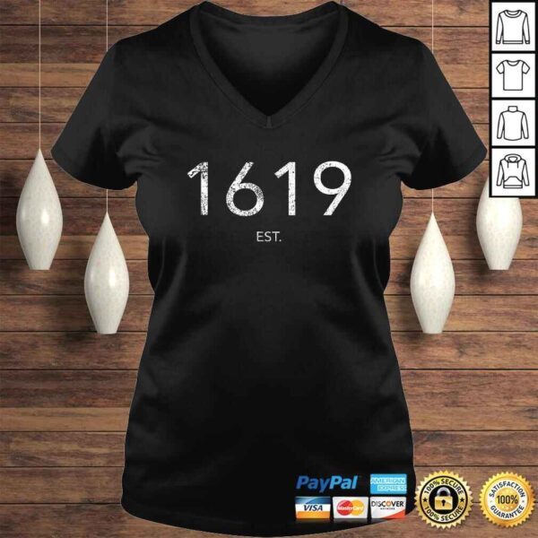 Official 1619 Black History Month Gift Top - Image 2