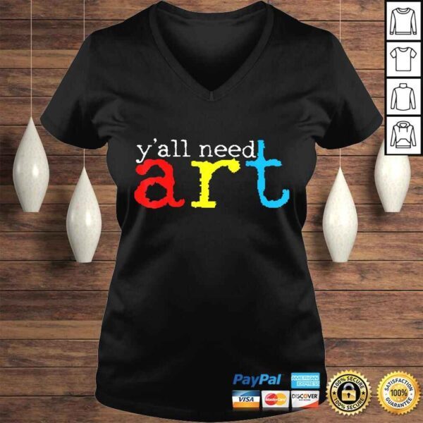 Official Art Teacher Artists Tee T-Shirt - Image 2