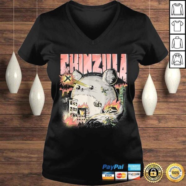 Official CHINZILLA Funny Chinchilla Saying Gift Chinchillas Owners TShirt - Image 2