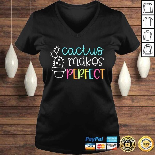 Official Cactus Teacher Shirt - Cute Teacher Gift Top - Image 2