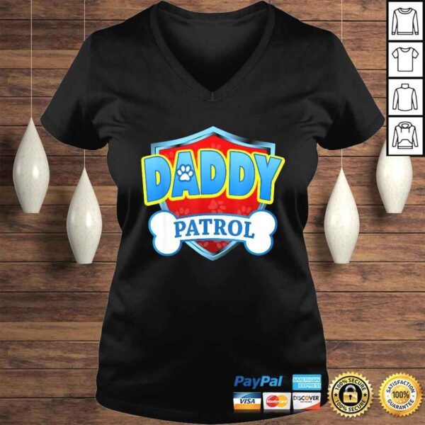 Official DADDY Patrol - Dog Mom, Dad For Men Women Gift Top - Image 2