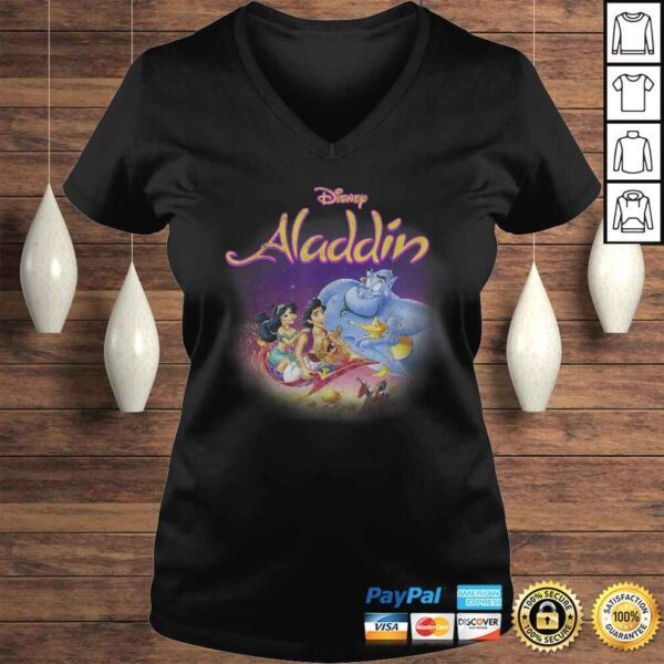 Official Disney Aladdin Magic Carpet Movie CasTShirt - Image 2