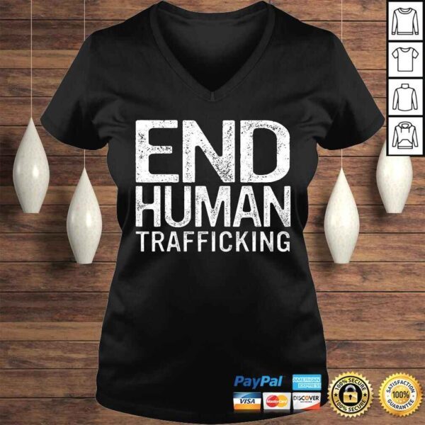 Official End Human Trafficking TShirt - Image 2