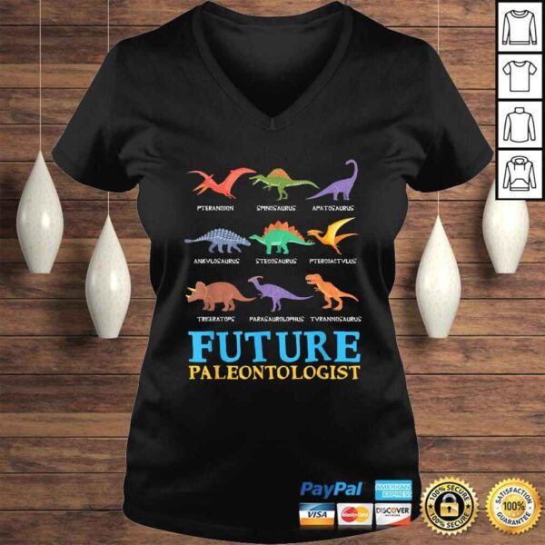 Official Future Paleontologist Paleontology Dinosaurs Lover TShirt Gift - Image 2