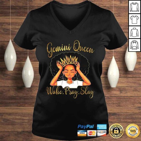 Official Gemini Queens Are Born in May 21 - June 21 Tee T-Shirt - Image 2