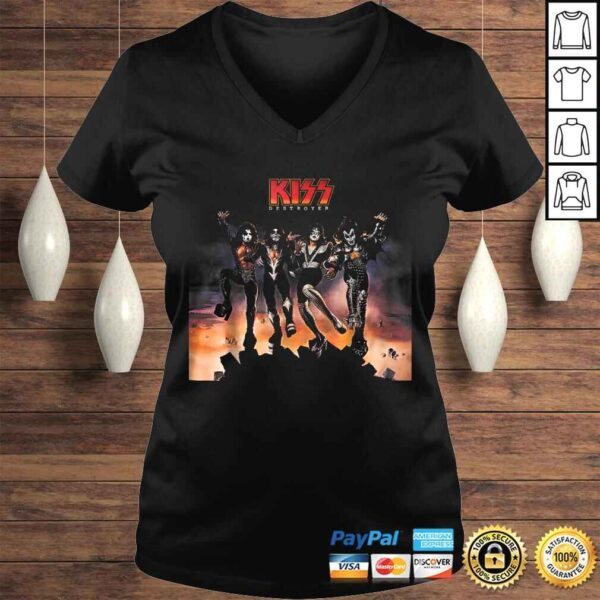 Official KISS - 1976 Destroyer Shirt - Image 2