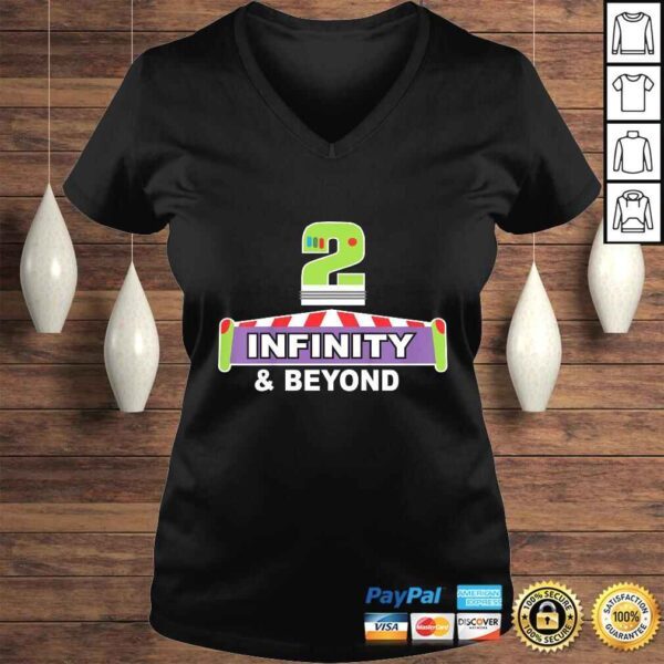 Official Kids 2nd birthday, TWO infinity and beyond, TWO infinity & beyond Shirt - Image 2