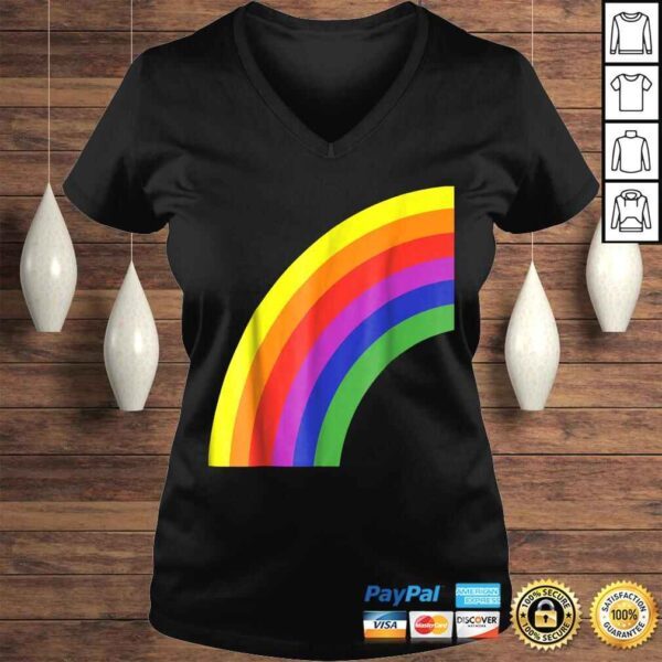 Official (Life Is A) Wonderful Rainbow Colorful Graphic TShirt - Image 2