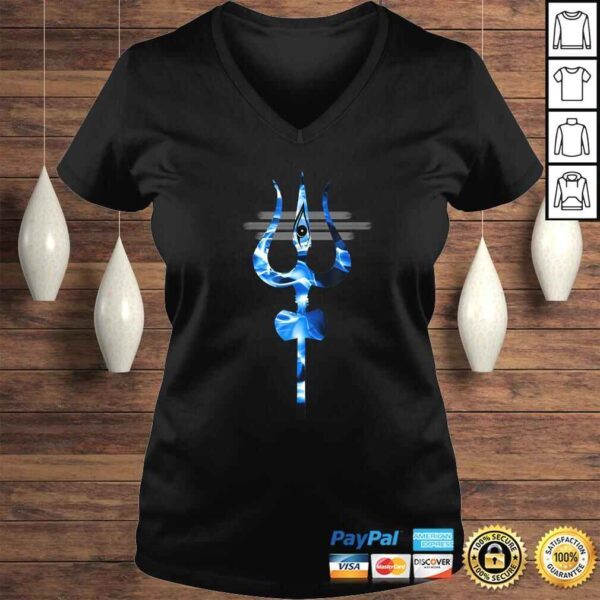 Official Lord Shiva Divine Trishul TShirt Gift - Image 2