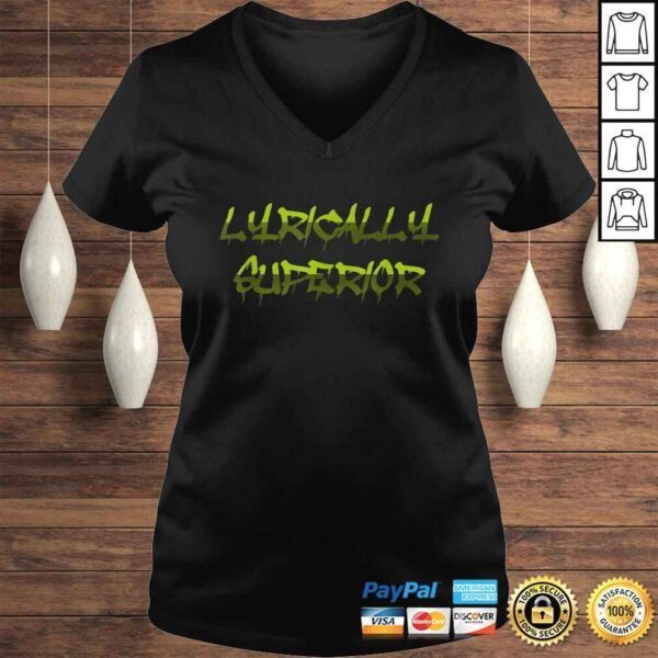 Official Lyrically Superior Freestyle Rap Shirt - Image 2