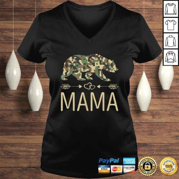 Official Mama Bear Camo Mothers Day Shirt - Image 2