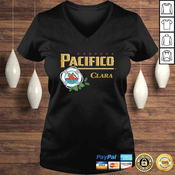 Official Pacifico Logo SweaV-Neck T-Shirt - Image 2