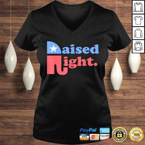 Official Raised Right Republican Elephant Retro Style Distressed TShirt - Image 2