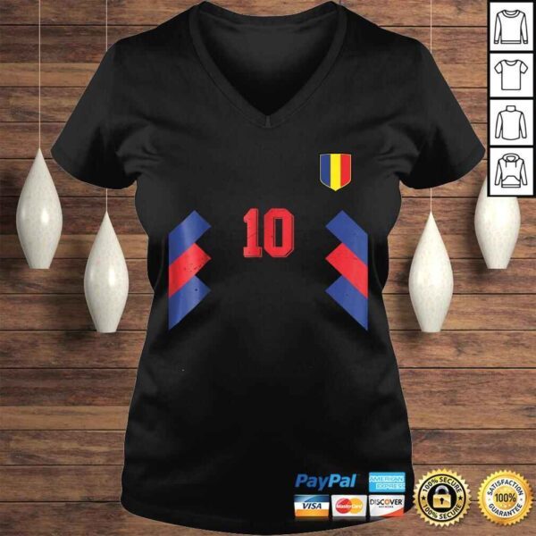 Official Retro Romania Soccer Jersey 1994 Romanian Football TShirt - Image 2